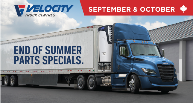 September & October Parts Specials