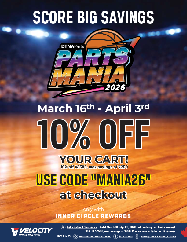 DTNA Parts Mania Offer