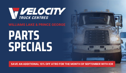 Williams Lake & Prince George Parts Specials